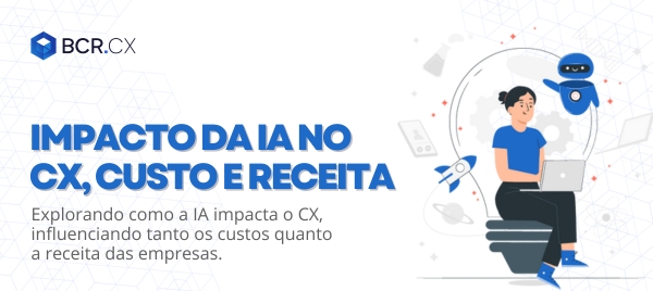 Impacto da IA no CX, custo e receita