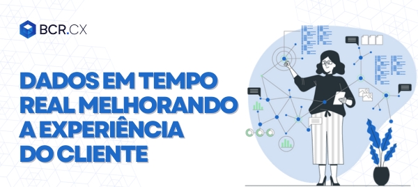 dados em tempo real, melhorando a experiência do cliente