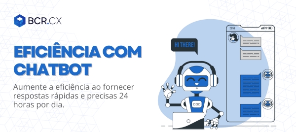 eficiência com chatbot