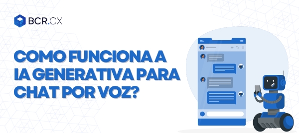 com funciona a ia generativa para chat por voz